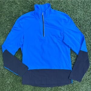 Lululemon Mens Speed 1/2 Zip Pullover Moisture Wicking Performance Quarter Zip M